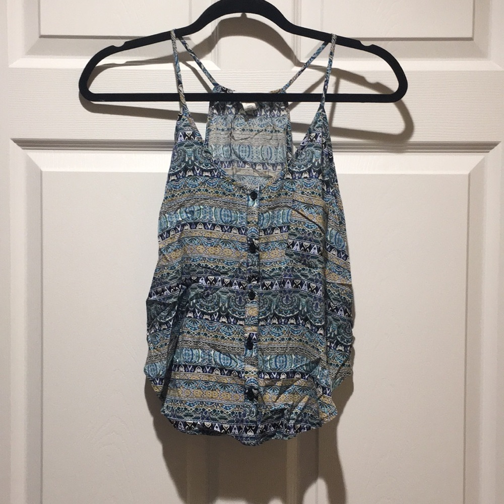 Spaghetti Strap Summer Shirt